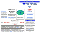 Desktop Screenshot of evolutionpages.com